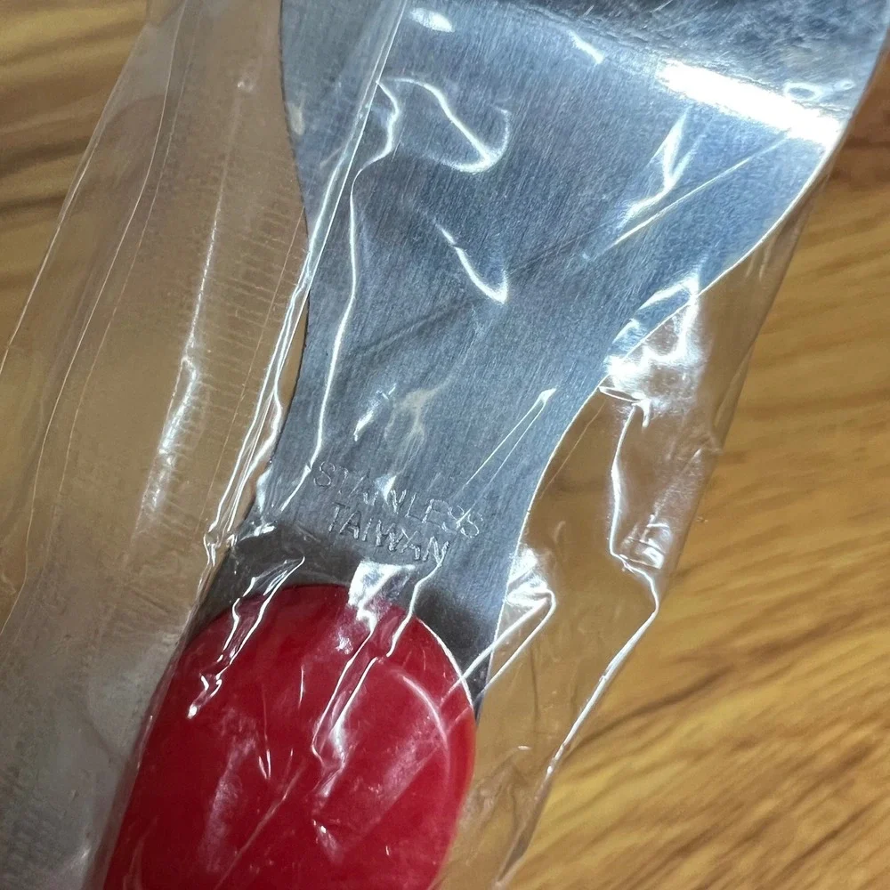 Vintage Big Bird Flatware Set‎ Red Sesame Street Fork Spoon Stainless Steel NEW